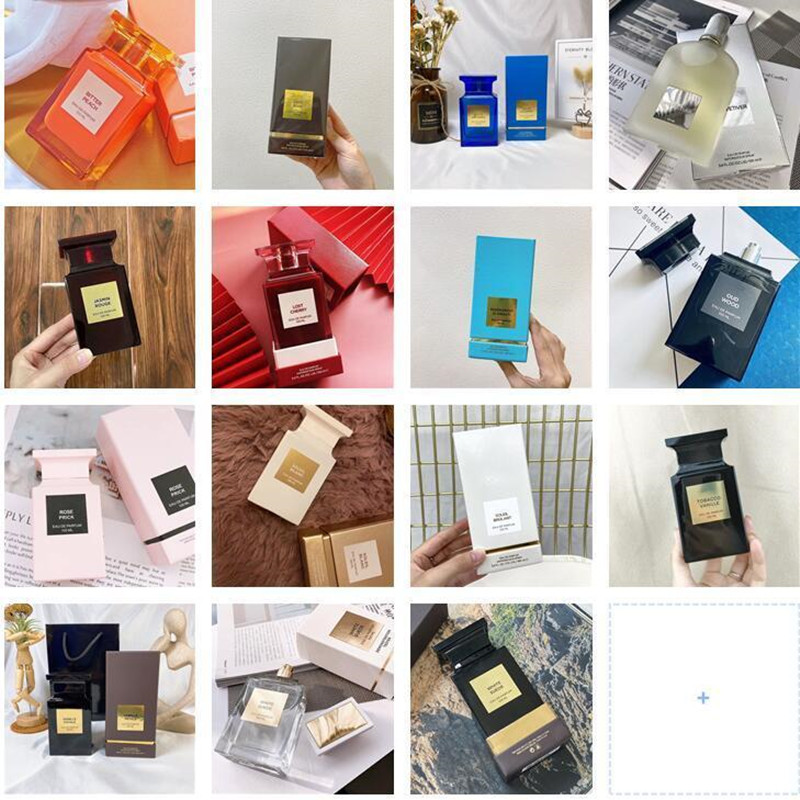 

Wholesale different Ford Parfum Classic fragrance spray blossom ROSE cherry Peach perfume 100ml for women long lasting time free fast delivery