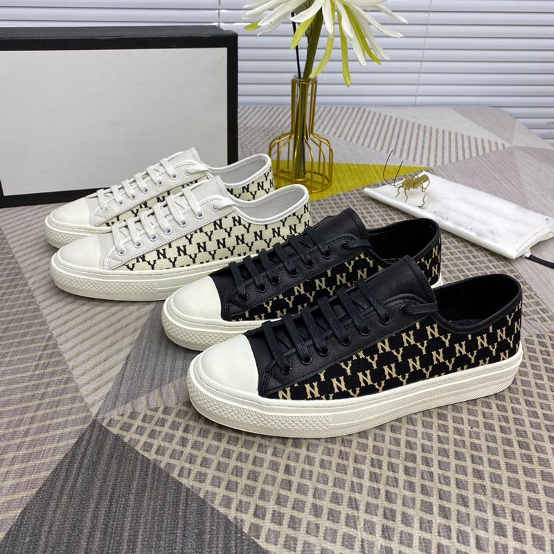 

top quality Casual Shoes Luxury Designer leisure 100% cowhide men's shoes black and white formal platform super sports mailbox 36-44