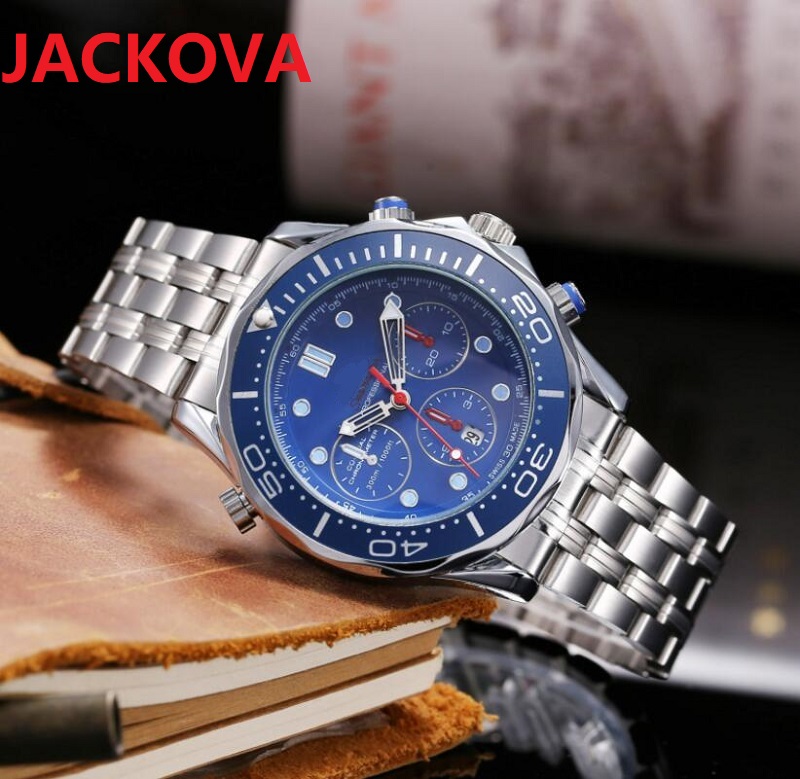 

Digital Display Date Quartz Watch Men Hodinky Relogio Masculino full stainless steel Luxury Fashion Crystal Menstopwatch Wristwatches Luminous montre de luxe, As pic