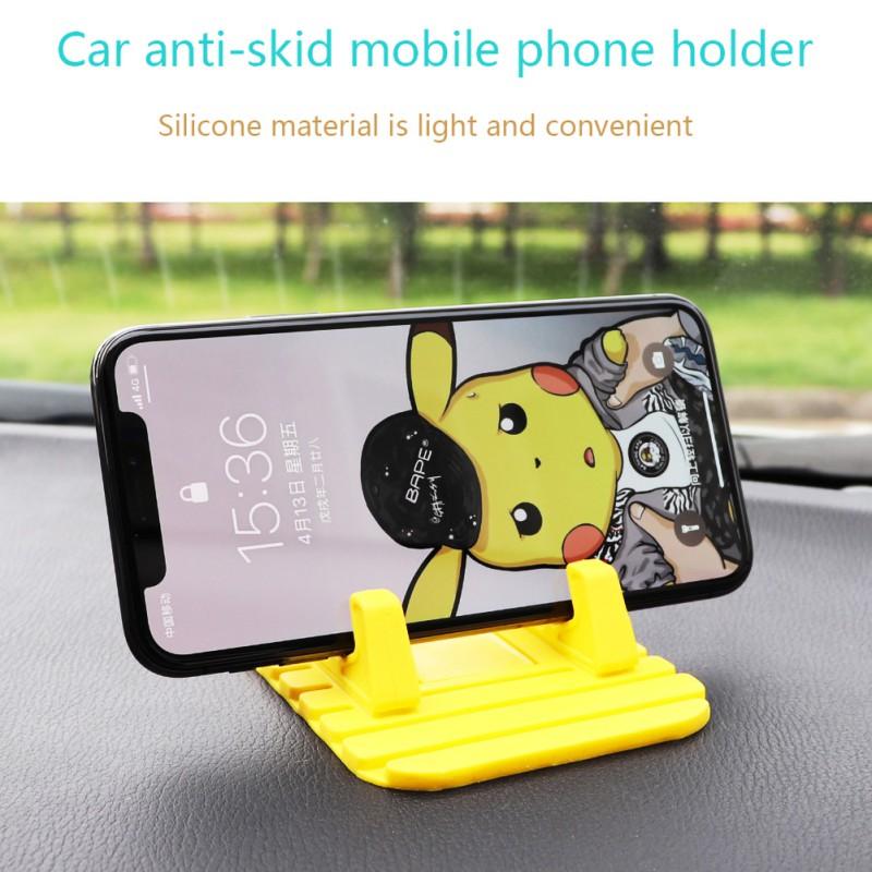 

Cell Phone Mounts & Holders Lightweight Stable Car Holder High Quality Silicone Material Practical Portable Mobile Bracket