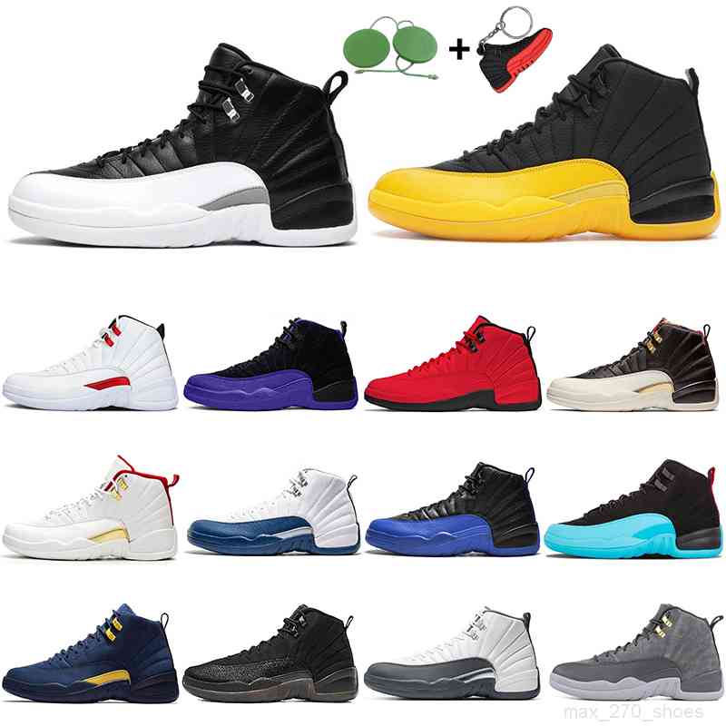 

2021 12 12s men basketball shoes jumpman Utility University Gold Twist Indigo Reverse Flu Game Dark Concord Playoff CNY mens trainers sports