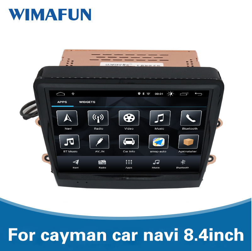 

Car GPS & Accessories WIMAFUN Android 10 8.4inch,FOR Old Cayman 2013-2021 4+64G,car Multimedia Player Intelligent DSP Carplay Radio