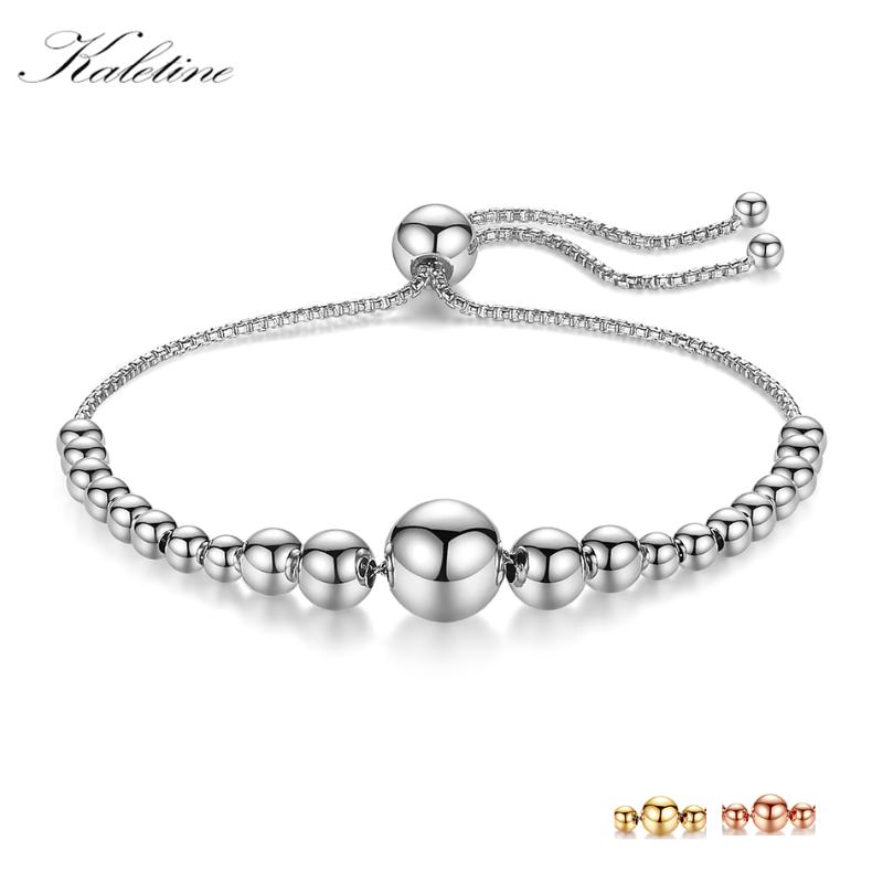 

Link, Chain KALETINE Bracelets For Women 925 Sterling Silver Jewelry Men Bracelet Bead Charm Chakra Box My Orders