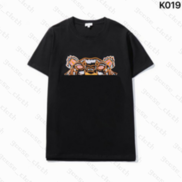 

Mens Womens Designers T Shirts Embroidery Tiger Fashion men casual Tshirt Man Paris France Street Shorts Brands Sleeve Clothing Tshirts, 22