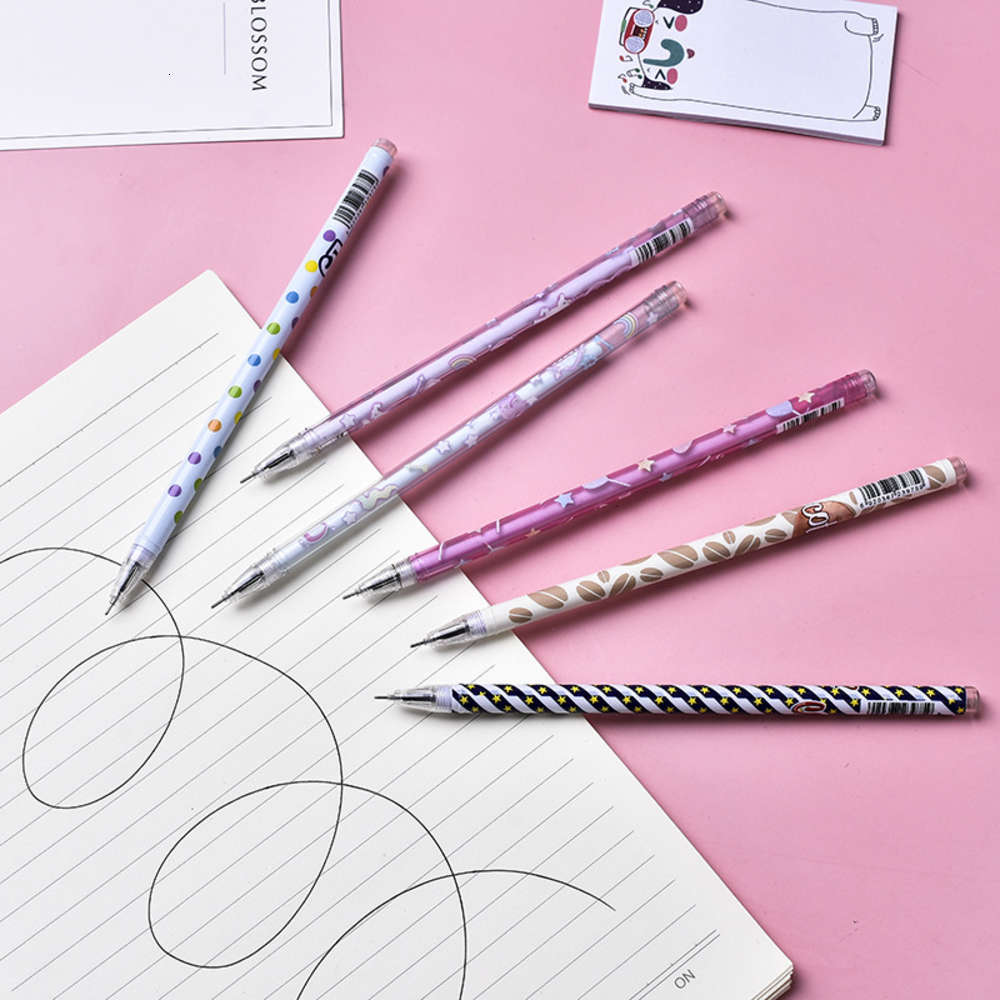 

Creative Korean Neutral Pen Cute Little Fresh Students Can Use Simple 0.5 Black Water
