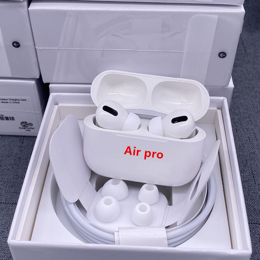 

earphones New 3rd generation airpods pro 2 3 Bluetooth earphone H1 Chip Rename GPS Wireless Charging Headphones AP3 AP2 2nd generation, White