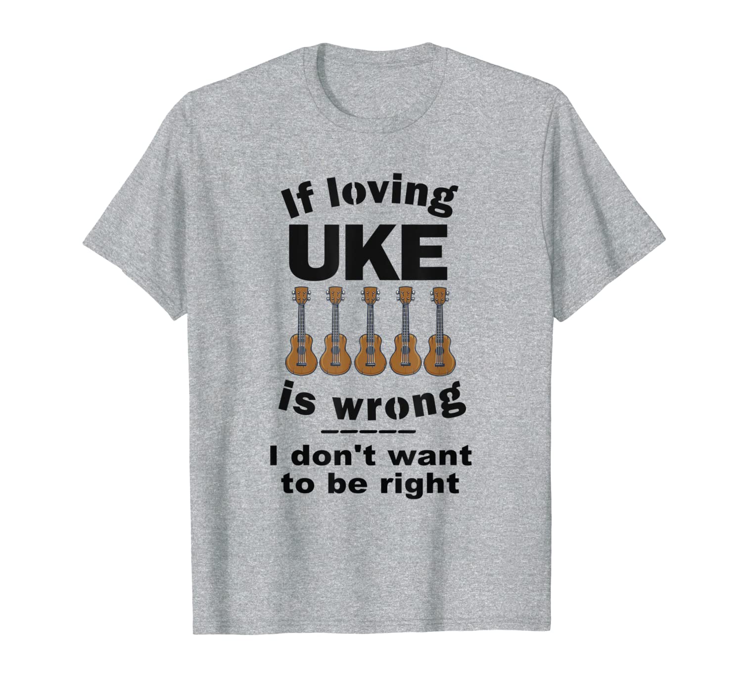 Ukulele Shirt, Funny Musician Gift, Hawaiian Guitar Quote T-Shirt-image-701944413