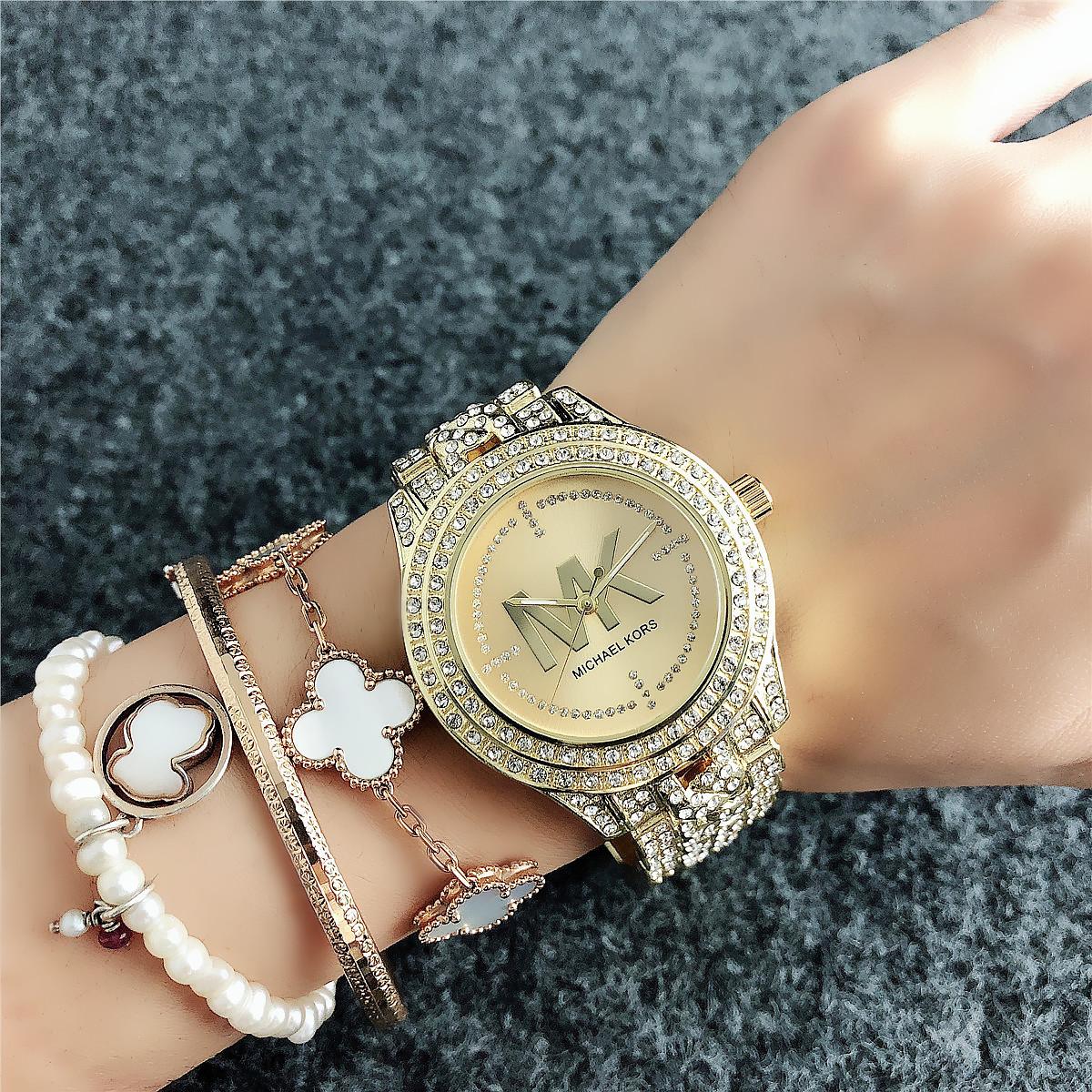 Luxury M brand watch casual womens watches ladies rose gold K fashion dress designer stainless steel strap quartz 3 colors movement gift-image-686784587
