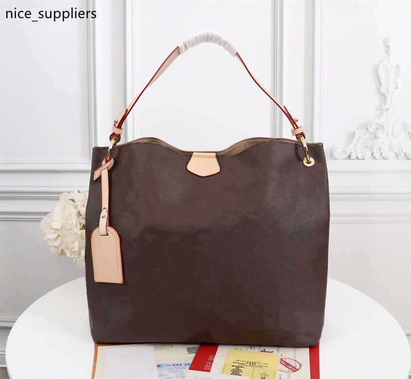 

GRACEFUL MM PM Hobo in Classic Coated Canvas Extra-roomy Lightweight Genuine Leather Supple Flat Strap Lady Shoulder Bag
