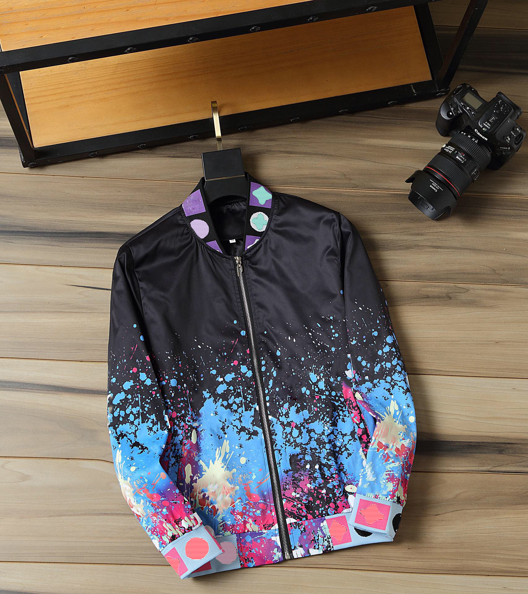 

2021 Mens Baseball Jacket With striped print zipper uniform fashion with high quality winter warm sub size -3XL uiui, 10