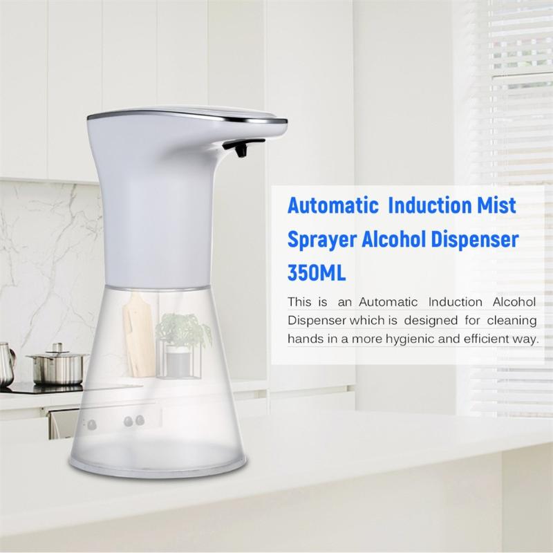 

Liquid Soap Dispenser Automatic Induction Touchless Mist Spray Hand Sensor