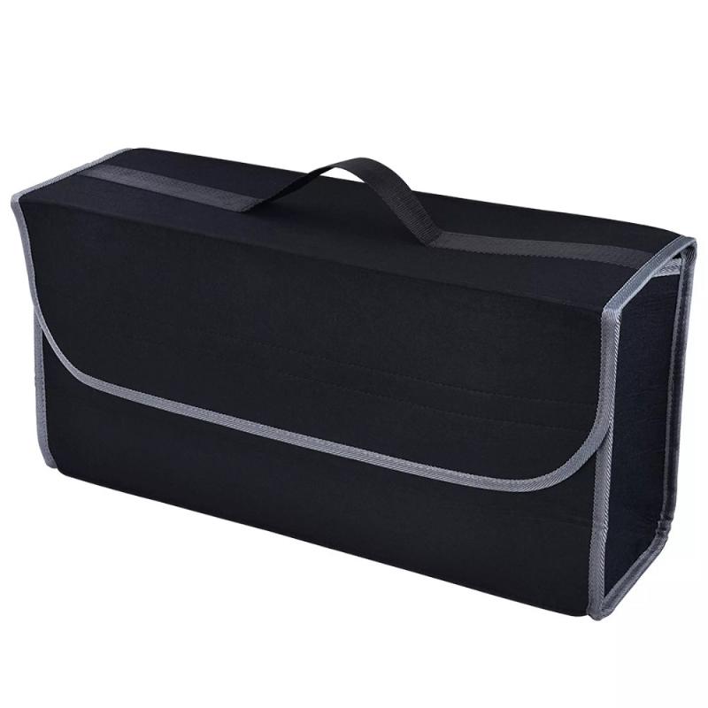 

Car Organizer Trunk Soft Felt Storage Box Large Carpet Bag Travel Tidy Loop Stowing Tidying Holder