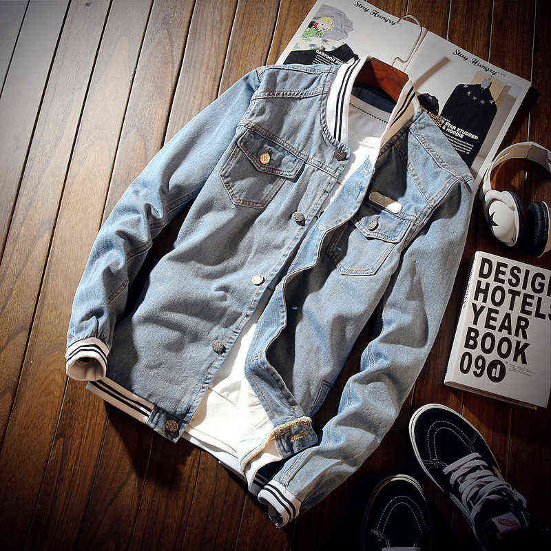 

2020 Denim Jacket Men Y1106, Blue
