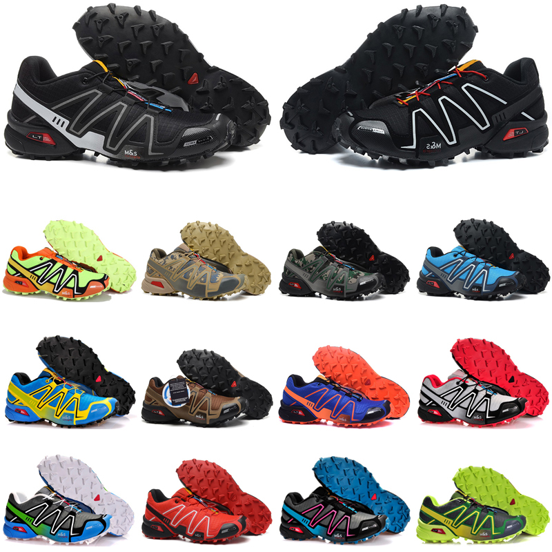 

cheaper speed cross 3 outdoor mens running shoes SpeedCross runner Jogging III Black Green Pink Grey #14 Men Trainers Sports Sneakers chaussures zapatos, Color #25