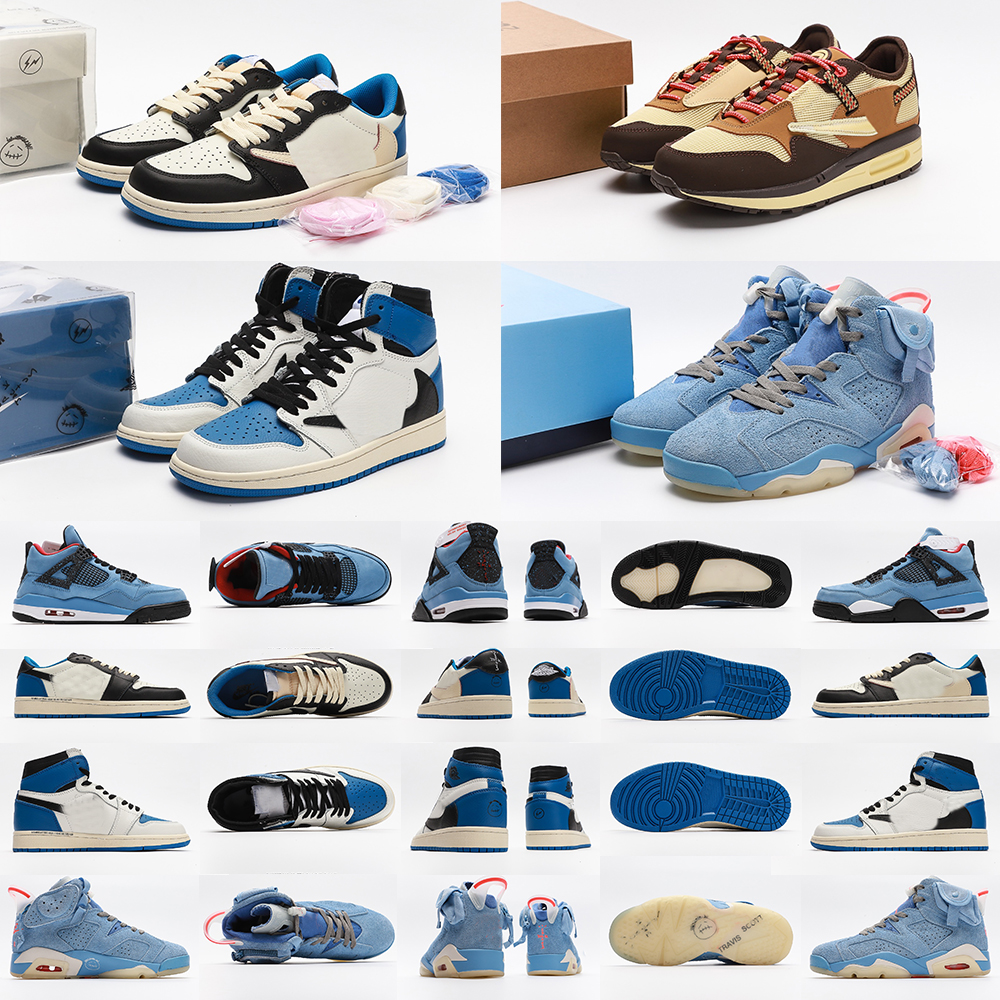 

Travis Scott 1 x Fragment shoes Authentic High autentic OG starfish Men Low 4 Military Blue 1S Sail Black Shy Women fragments 6 6s Mocha basketball spiderman Sneakers, I need look other product