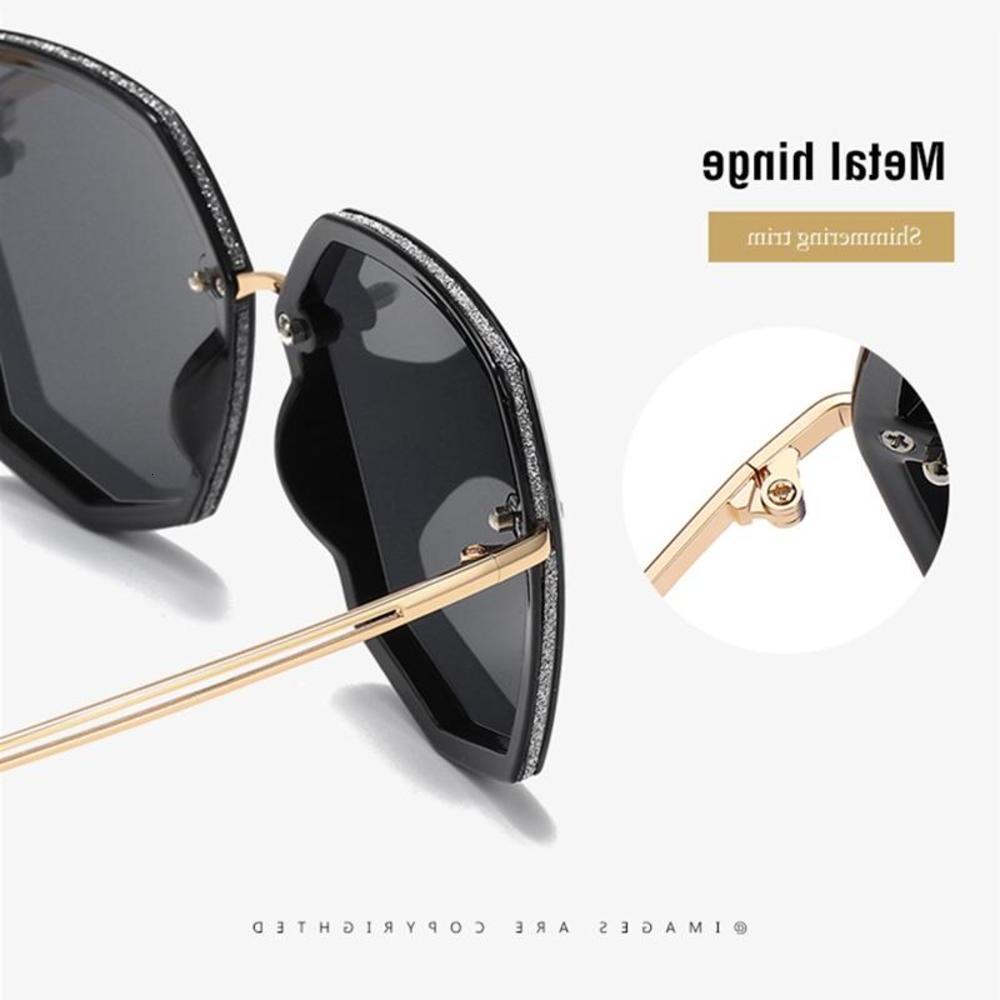 

sunglasses Luxury Europe America Polarized Sunglasses Retro Outdoor Driving Irregular Sun Glasses For Women Classic Shades 2021 Trend, Black
