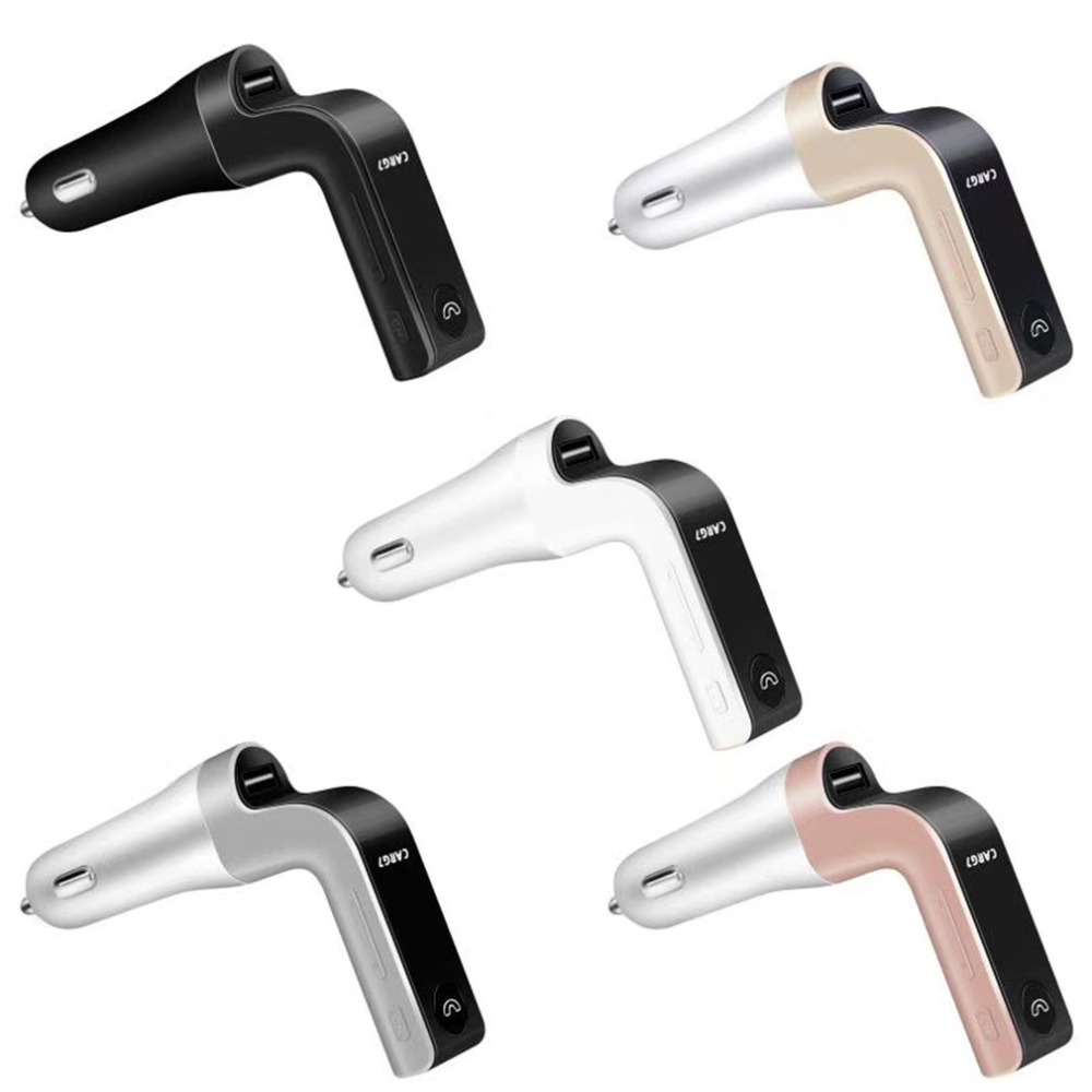 

Car Kit Bluetooth Handsfree FM Transmitter Cigarette Lighter Type Radio MP3 Player USB Charger Car Automobile Accessories