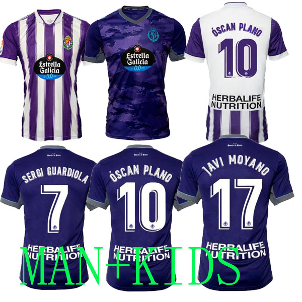

21 22 Real Valladolid soccer jerseys Weissman FEDE S. Sergi Guardiola Óscar Plano L. Olaza R.Alcaraz Marcos Andre camisetas de fútbol 2021 2022 men kids kit FOOTBALL SHIRTS, Home man 1