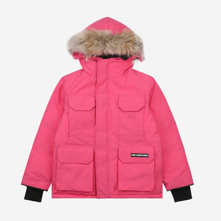 

Designer warm Child Down goose Packas Coat Boy Girl Canada Outerwear goode Jackets Teen Kids Clothing Thick winter Outwear Children Wear, Color 7