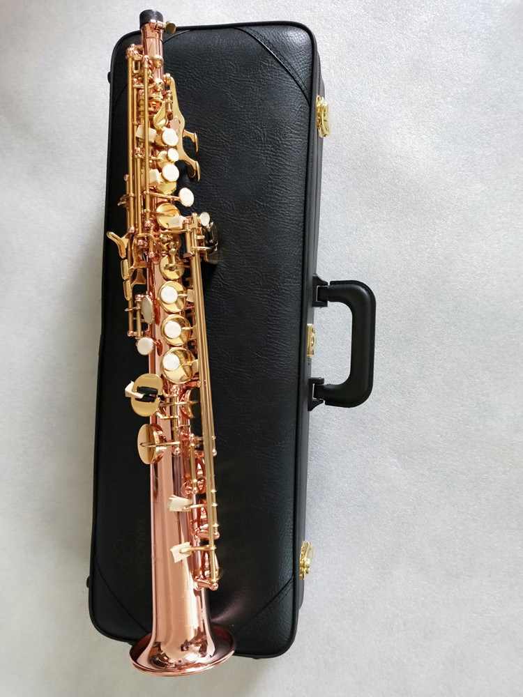 

Straight Yanagisawa S-992 Soprano Saxophone music instrument B Flat Phosphorus Copper with case Professional