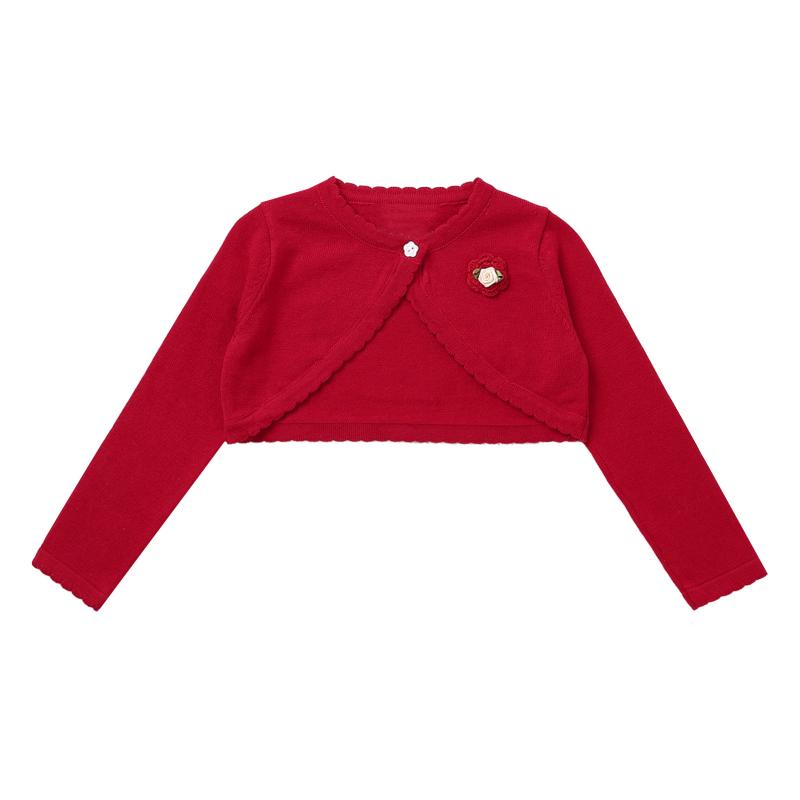 

Jackets Baby Girl Outwear Spring Autumn Knitted Cardigan Sweater Korean Style Coat Girls Long Sleeve Cotton Clothes, Blue;gray