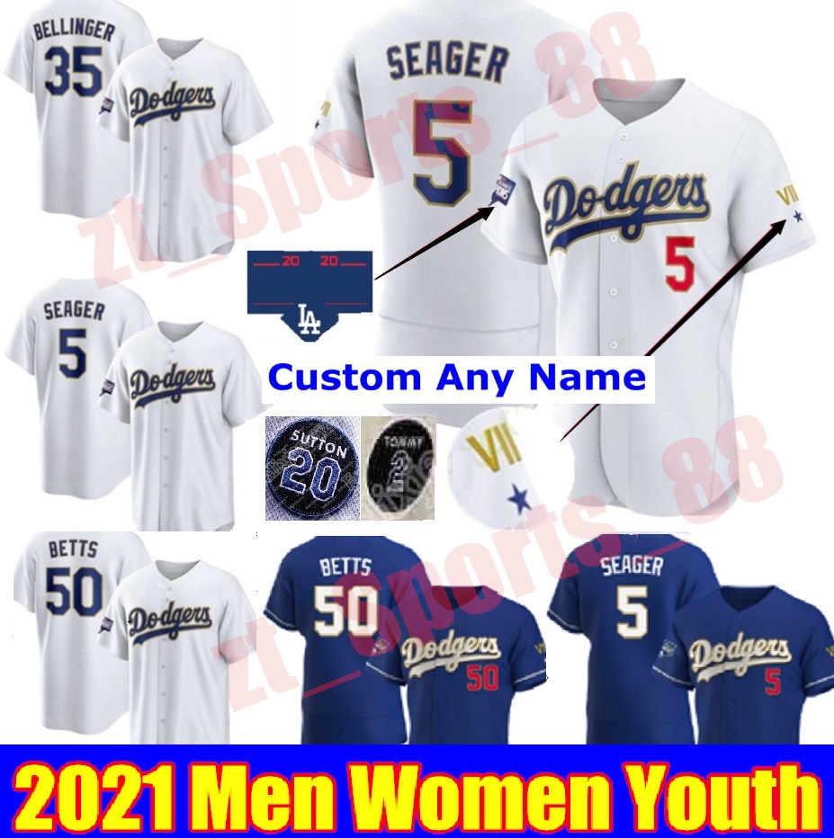 

2021 Los Angeles Men Women youth kids Mookie Betts Baseball Jerseys Cody Bellinger Justin Turner Max Muncy Dodgers Clayton Kershaw Enrique H, Blue;black
