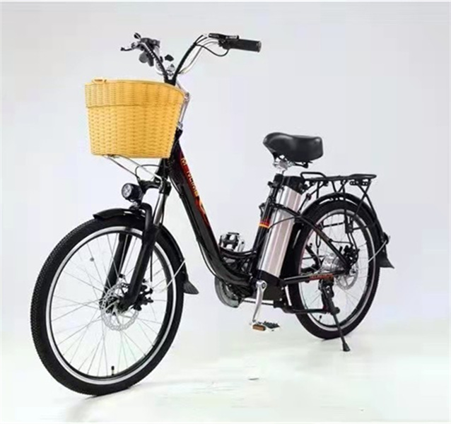 

UAS STOCK HOT white 24inch alloy LADY EBIKE electric bike, Black