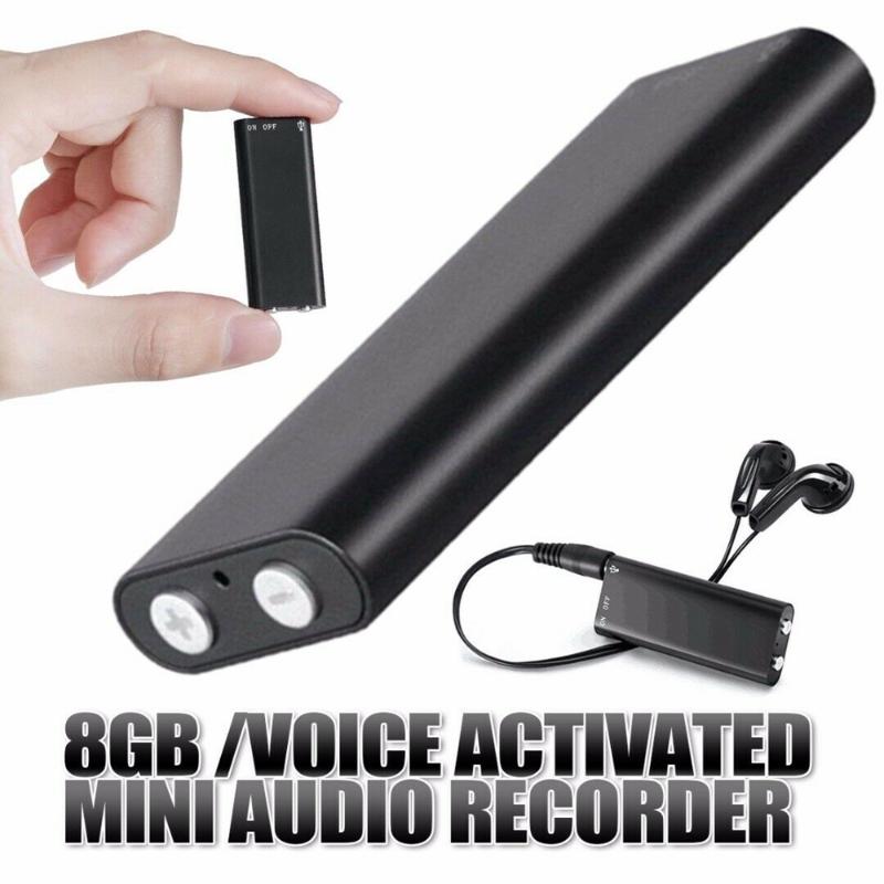 

Digital Voice Recorder 8GB MINI Secret Intelligent Pen USB Activated Audio Mp3 Player 192Kbps Recording