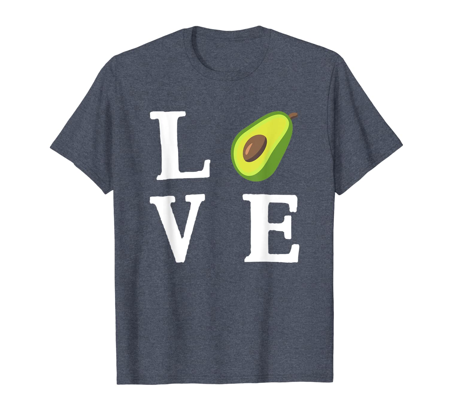 

avocado t shirt - love avocado food, White;black