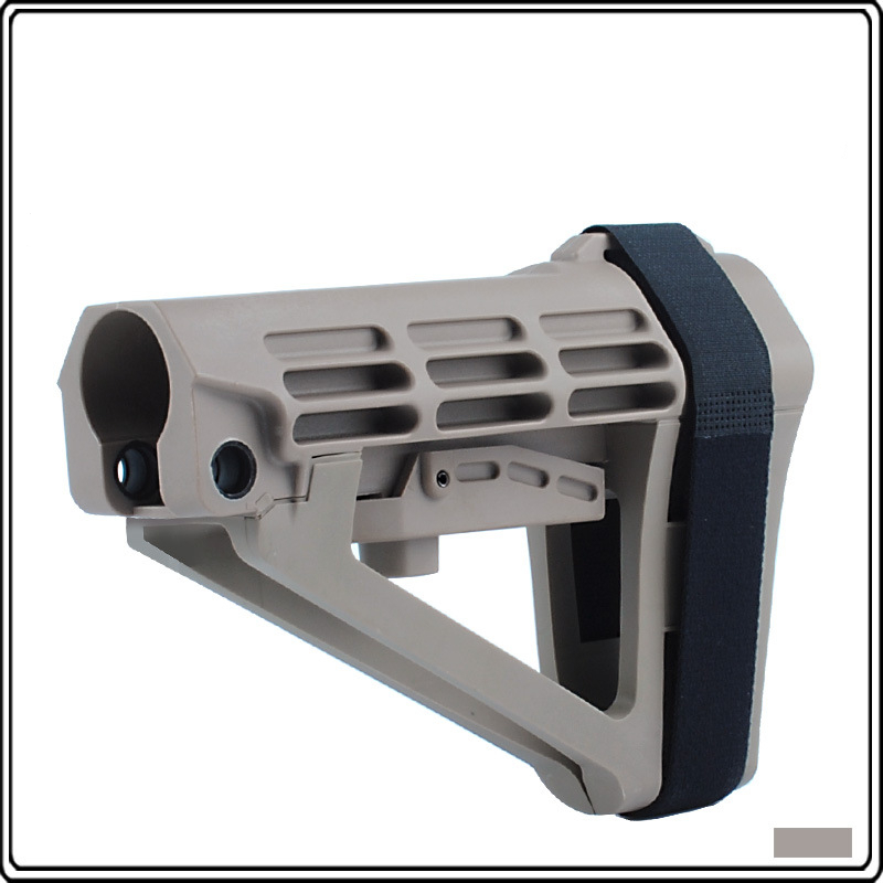 

Enhanced version SBA4Pro Pistol Stabilizing Brace Back Nylon AR pistols braces and Rubber Binding Hand Holder Slrar Tail Bracket hunting