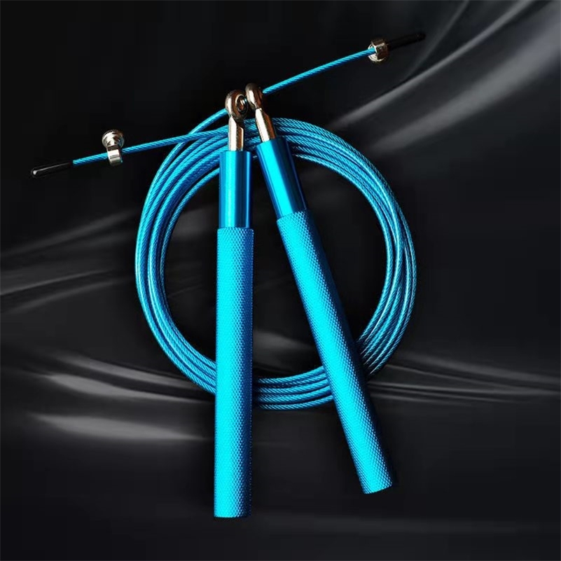 

Jumping Rope Bearing Skipping Crossfit Men Workout Equipment Steel Wire Home Gym Exercise and Fitness MMA Boxing Training 211229