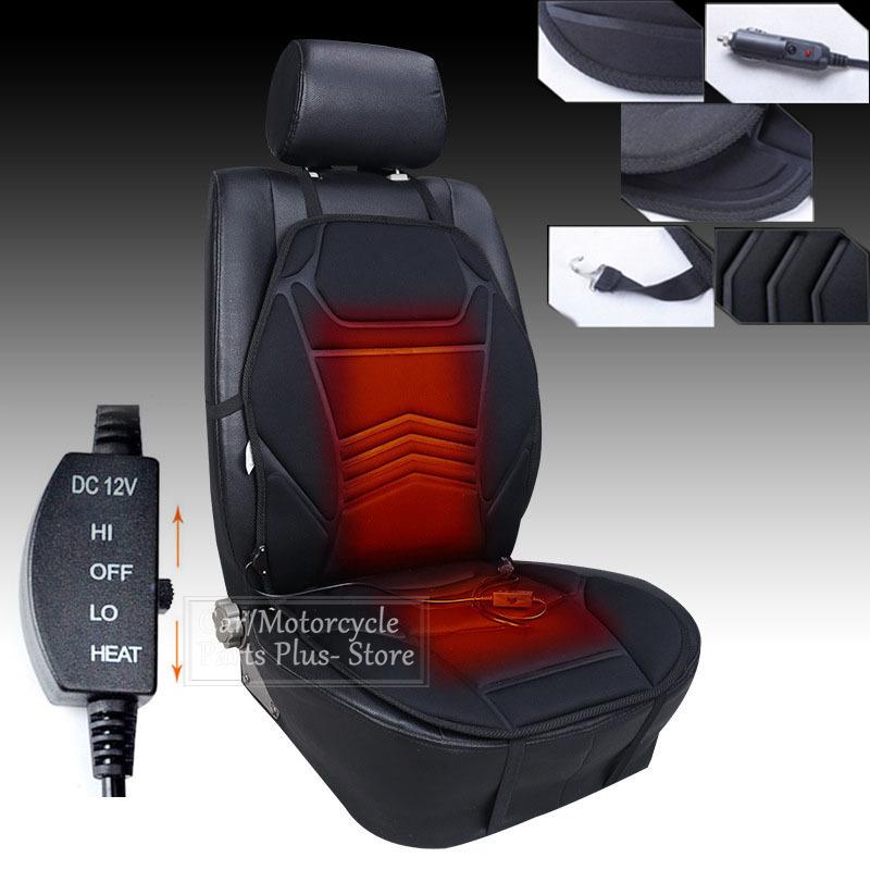

Car Seat Covers Protection Cover 12V Heated Heating Electric Cushion Keep Warm Universal In Winter Black