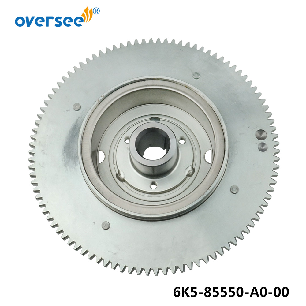 

OVERSEE 60HP 70HP Flywheel Rotor 6K5-85550-A0-00 Replacement Parts For Yamaha Outboard Engine 60HP 6K5 2 Stroke