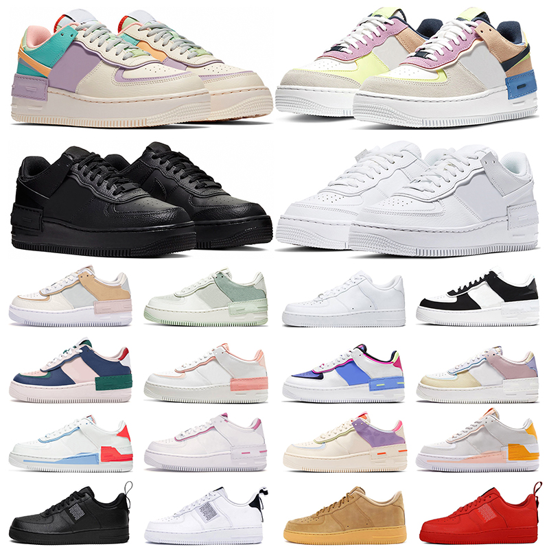 

air force 1 airforce af1 Platform Women Running Shoes Men Shoe shadow Photon Dust Pistachio Frost Triple White Utility Black Mystic Navy trainers sports sneakers, #29