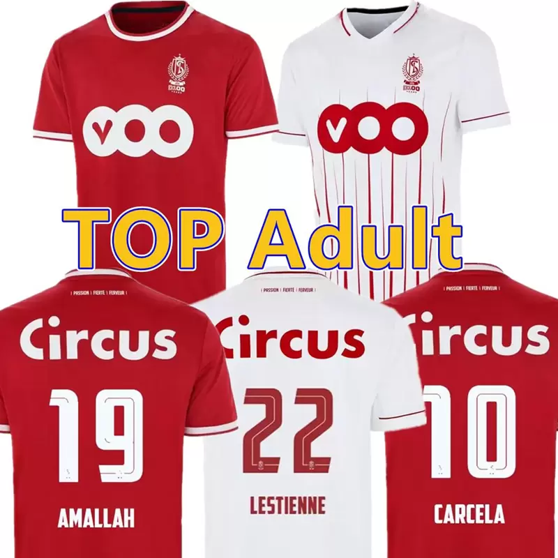 

2122 Standard Liège soccer jerseys special edition 100 years home LESTIENNE AMALLAH 2021 2022 R.Standard de Liege VANHEUSDEN LAIFIS RASKIN CARCELA football shirts