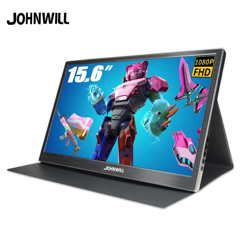 

Monitors 15.6 Inch Portable Monitor Touch Screen PC IPS LCD Display 1080p 4k USB Type C DP For Laptop Ps4 Switch Xbox Gaming