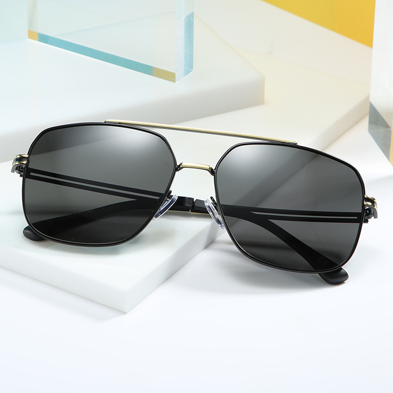 

2021 Men's Polarized Sunglasses Business Casual Brand Designer Sun Glasses UV400 Lens High Quality with Box Cases