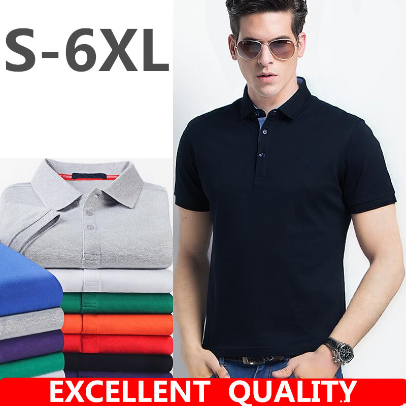 

2021 Summer Brand Men Polo Shirt Cotton Crocodile Embroidery Solid Color Short Sleeve Casual Tops Fashions Clothing white black S-5XL