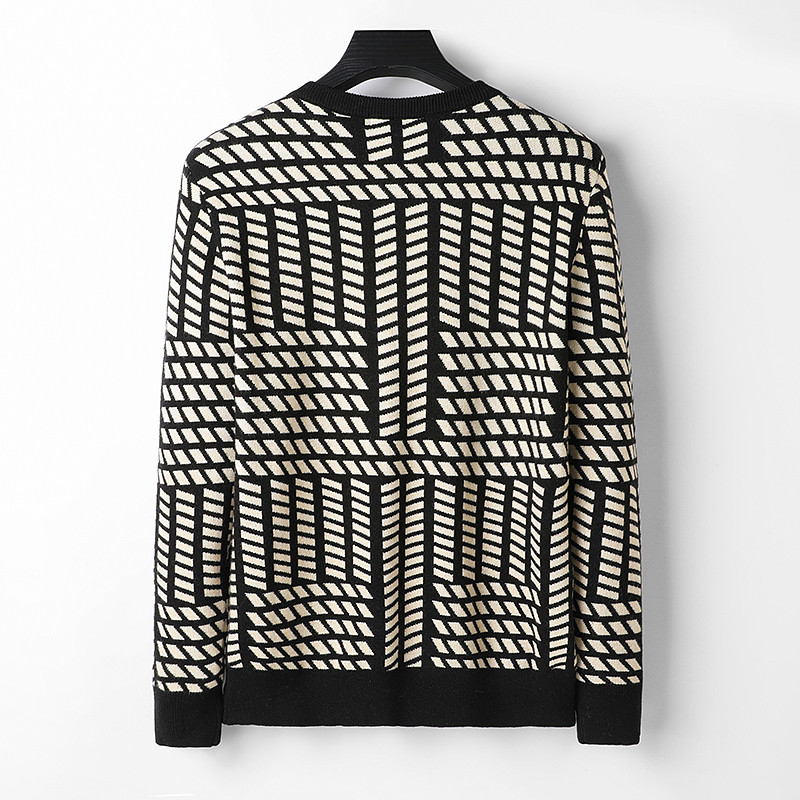 

Men's sweater designer jacket luxury Pullover 2021 classic men's Golf warm suit new letter casual sweater, White;black