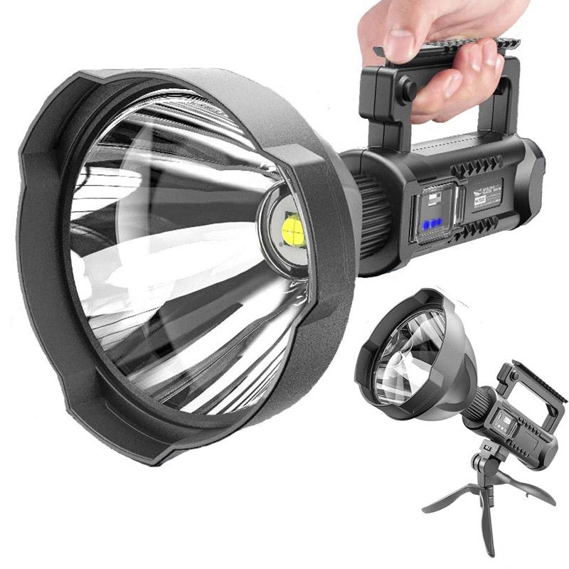 

Flashlights Torches Powerful LED Super Bright Portable Spotlights Waterproof Searchlight USB Torch 8000 Lumen In Stock