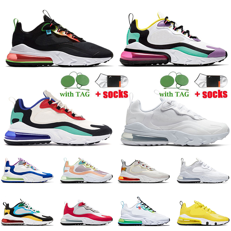 

Men Womens React Mens Running Shoes Bauhaus Blue Light Arctic Pink Sneakers Right Violet University Red Worldwide White Magic Flamingo Sports Trainers, #21 parachute 36-40