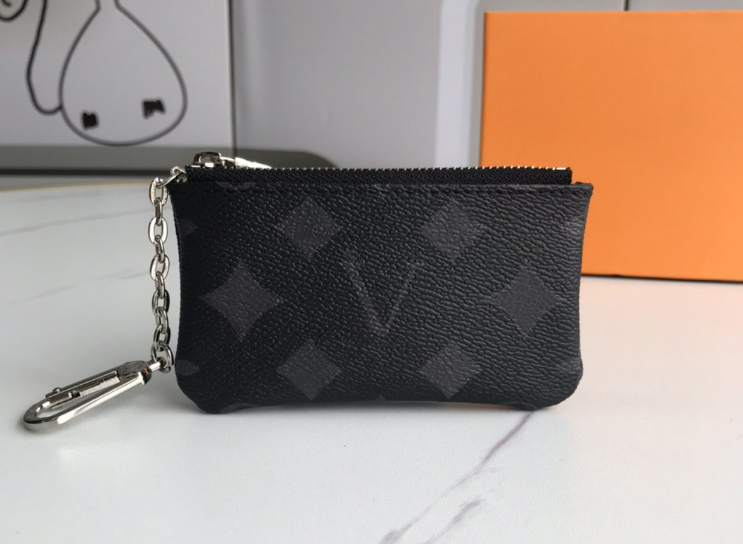 

2021 Fashion flowers designer wallets luxurys Men Women leather bags High Quality Classic Letters Key coin Purse Original Box Plaid card holder 62650, Make up the difference