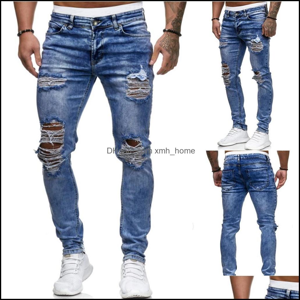 

Shorts Wear Athletic Outdoor Apparel Sports & Outdoorsman Ripped For Men Casual Blue Skinny Slim Fit Biker Hip Hop Jeans With Sexy Holel Den, Z0006