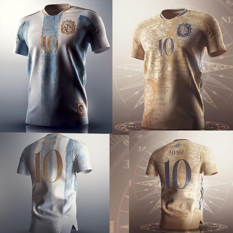 

Argentina Commemorative Edition 2022 men+kids kit soccer jersey Retro 1986 21 22 Maillots de foot Maradona special badge Messi football shirt uniform, 20-21 home - men