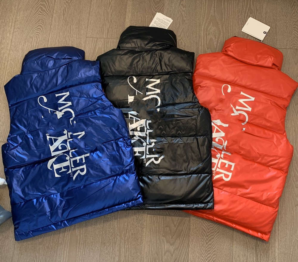 

MÃ´nclÃ«r down vest jacket men hoodie Tops designer boomber top quality, Black;brown
