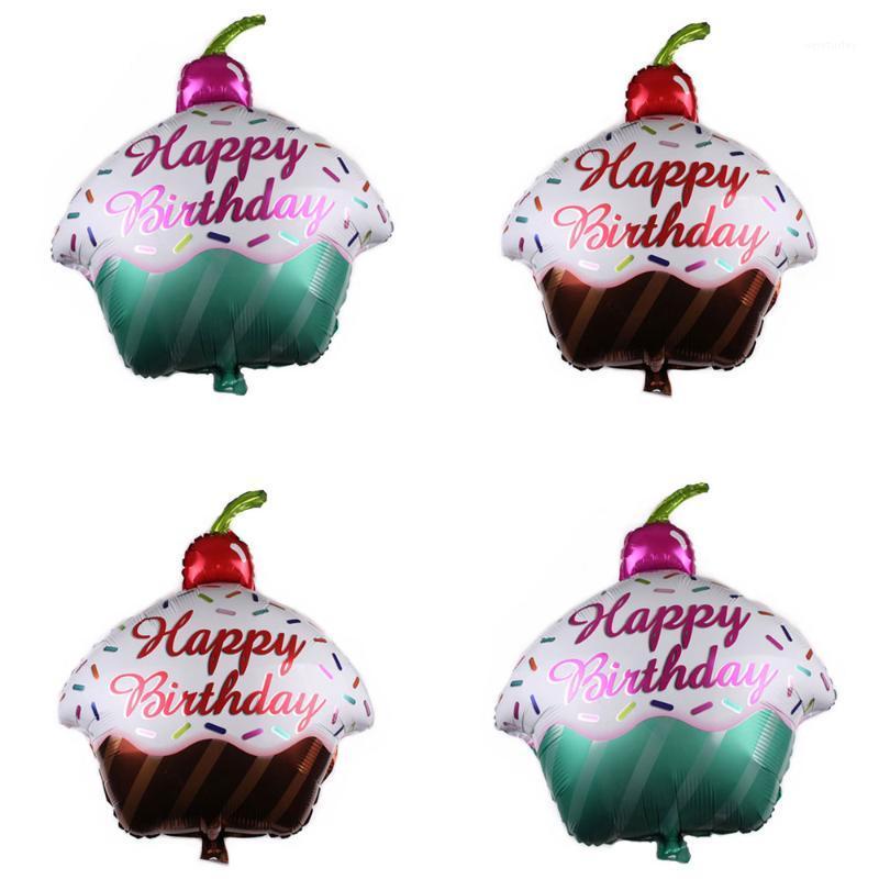 

Party Decoration Happy Birthday Balloon Cake Foil Balloons Baby Shower Inflatable Air Balls Kids Toys
