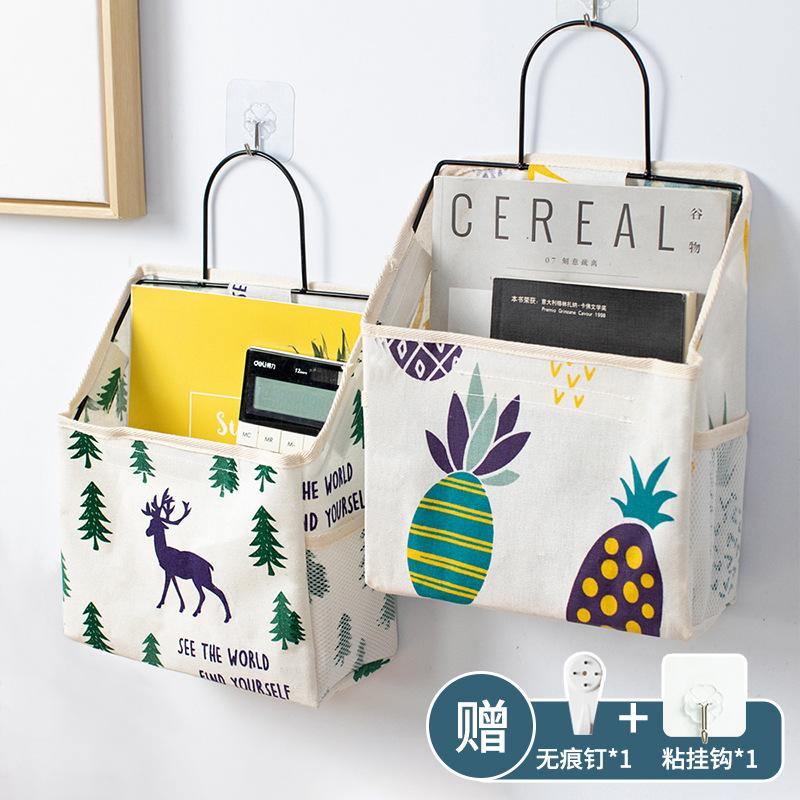 

Storage Bags YT Wall-mounted Bag 29*11*23cm Home Portable Hanging Pocket Bathroom Living Room Convenient Underwear Toiletries