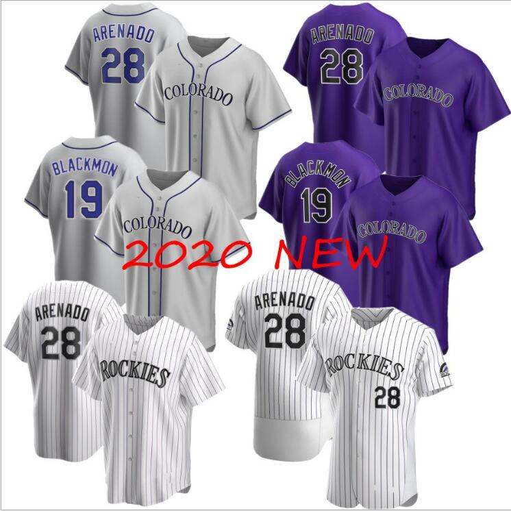 

Baseball Jerseys Colorado Rockies 28 arenadd 19 blackmon Jersey, Blue;black