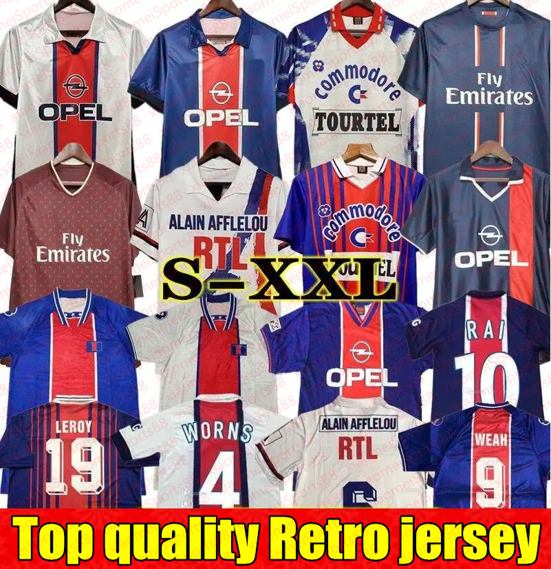 

Men OKOCHA Retro SOCCER JERSEY 93 94 95 96 LEROY ADAILTON Beckham 98 99 00 01 02 03 90 92 classic RAI ANELKA Ibrahimovic camisas de futebol, 02 03 home