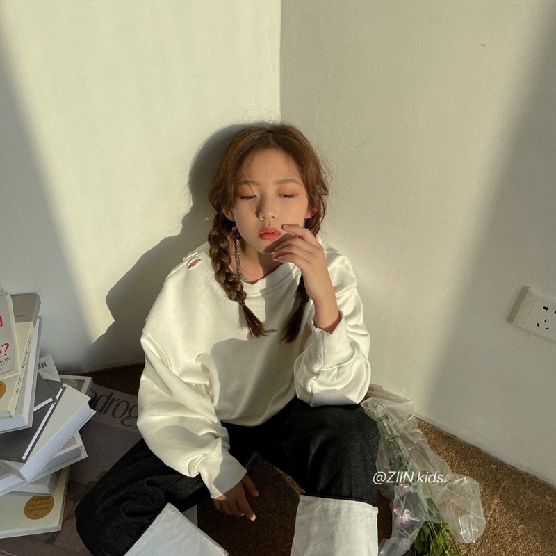 

Mingxi clothing 2021 new sweater long sleeve middle school children's autumn top boys and girls